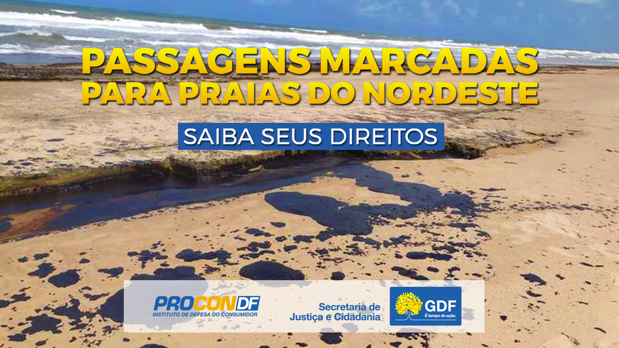 MANCHA DE ÓLEO NAS PRAIAS DO NORDESTE